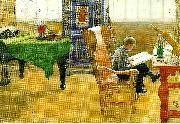 Carl Larsson Esbjorn i lanstolen Spain oil painting artist
